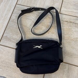 Bimba Y Lola Blue Nylon Crossbody Bag Purse